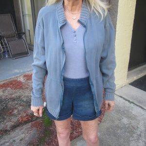 Blue Cardigan Jacket sz S